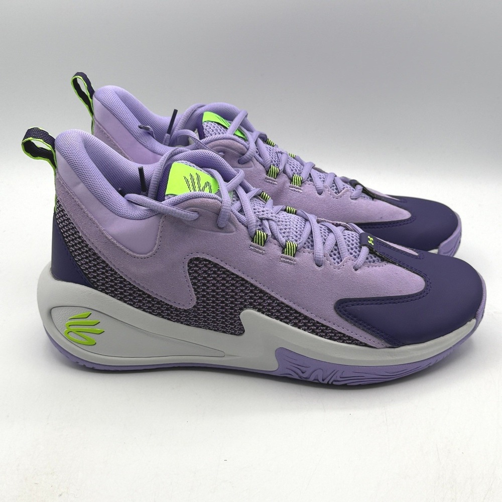 Under Armour Curry 3Z 25 SDE Men Size 11 Purple Basketball Shoes 6000750-538